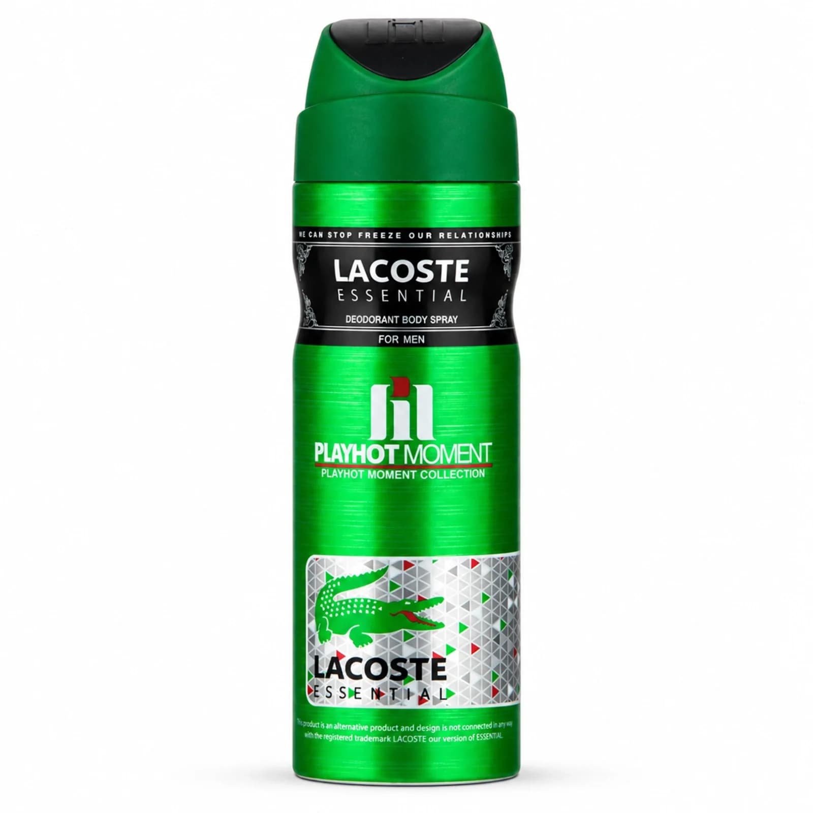 اسپری مردانه پلی هات مومنت مدل Lacoste Essential