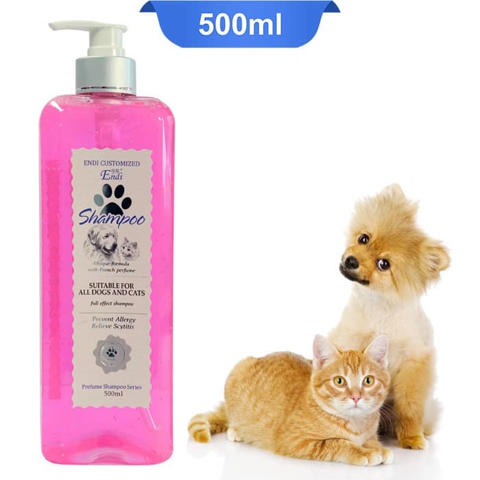 شامپو سگ و گربه اندی ضدآلرژی و تسکین التهاب پوست وزن 500 میلی لیتر Endi Prevent Allergy Relieve Scytitis — تصویر ۲