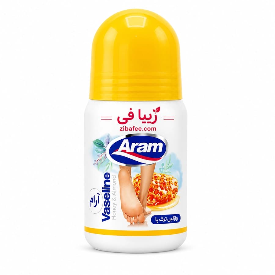 وازلین ترک پا آرام با حجم ۸۰ میلی‌لیتر