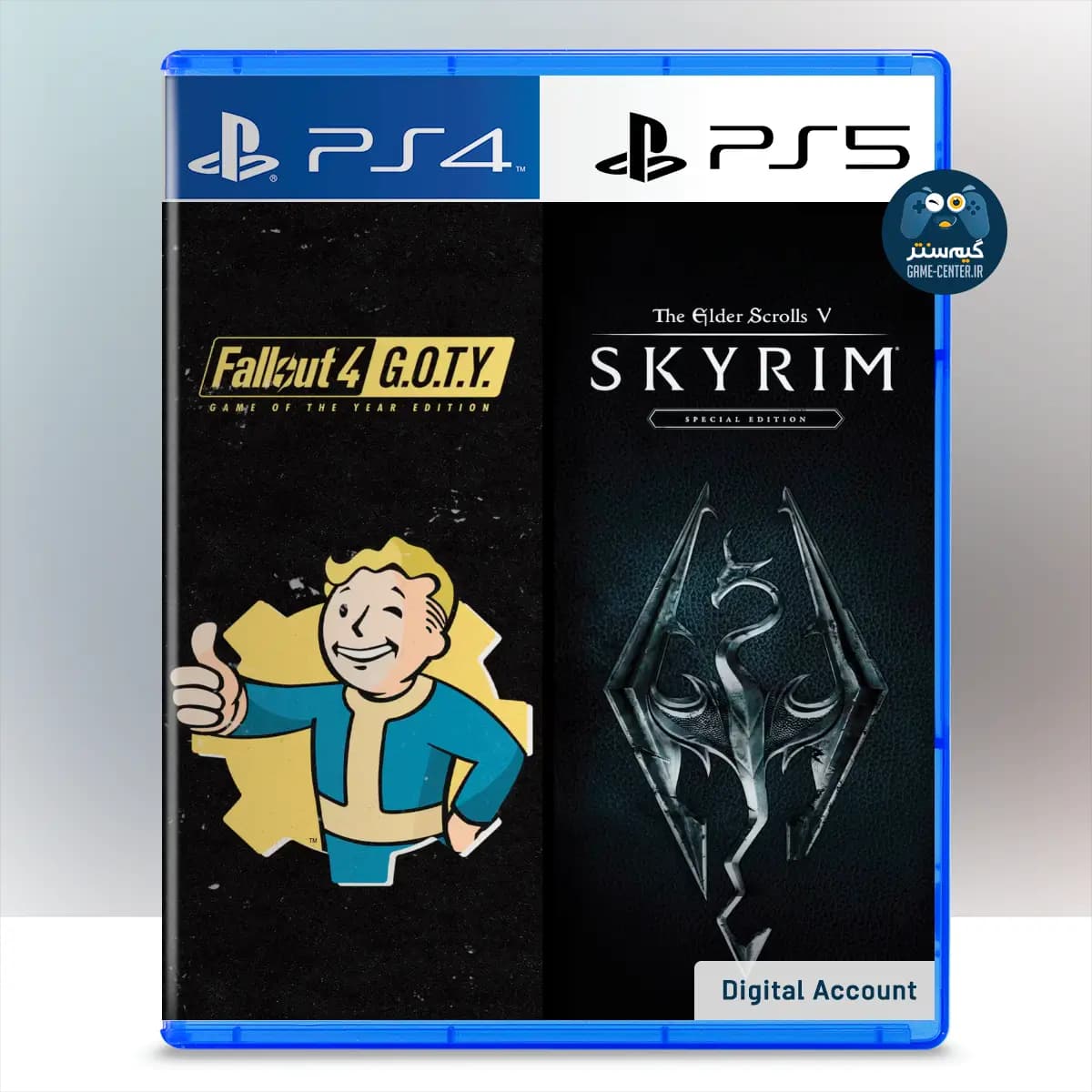 اکانت قانونی Fallout 4 GOTY + SKYRIM Special Edition
