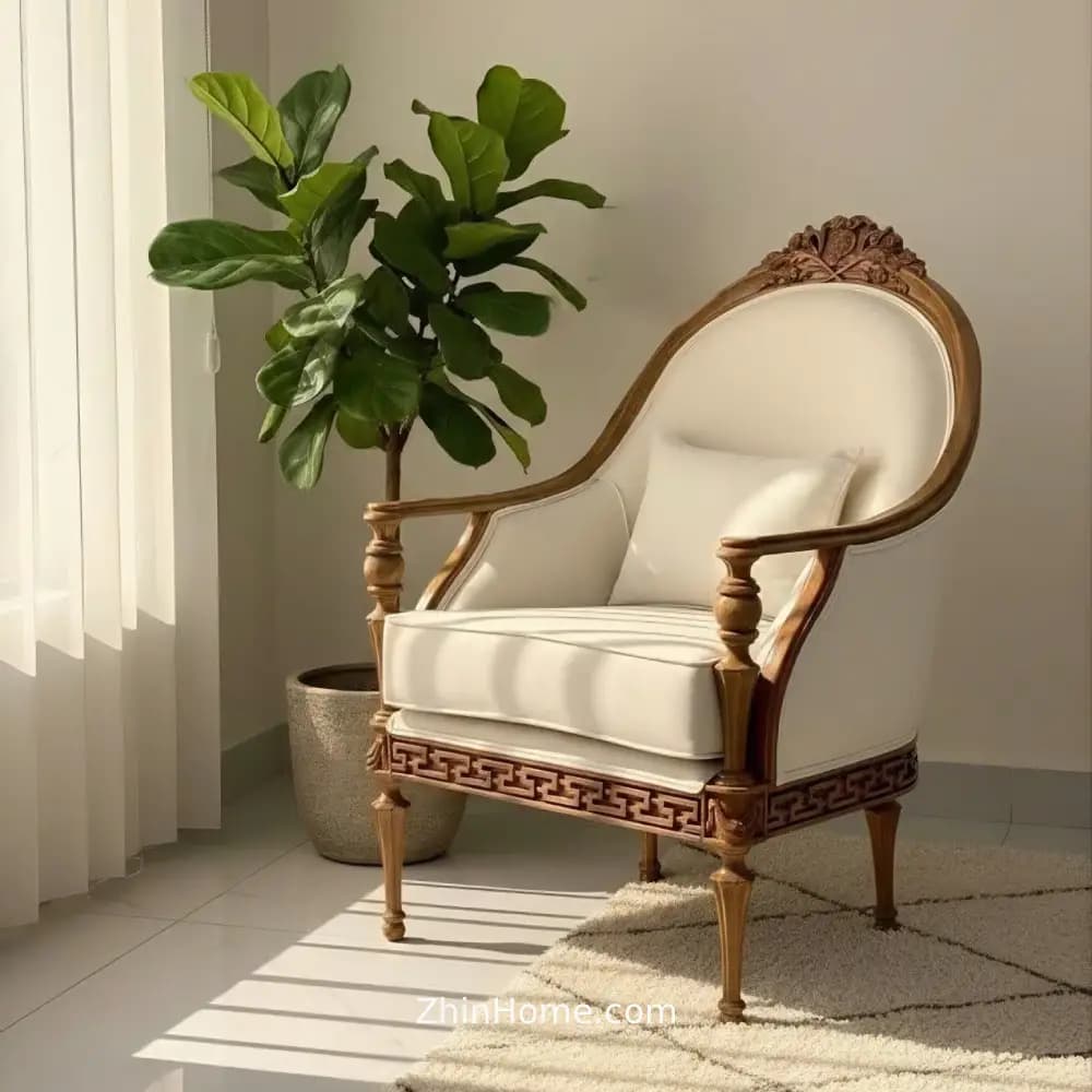 مبل نئوکلاسیک پرنیا — تصویر ۸