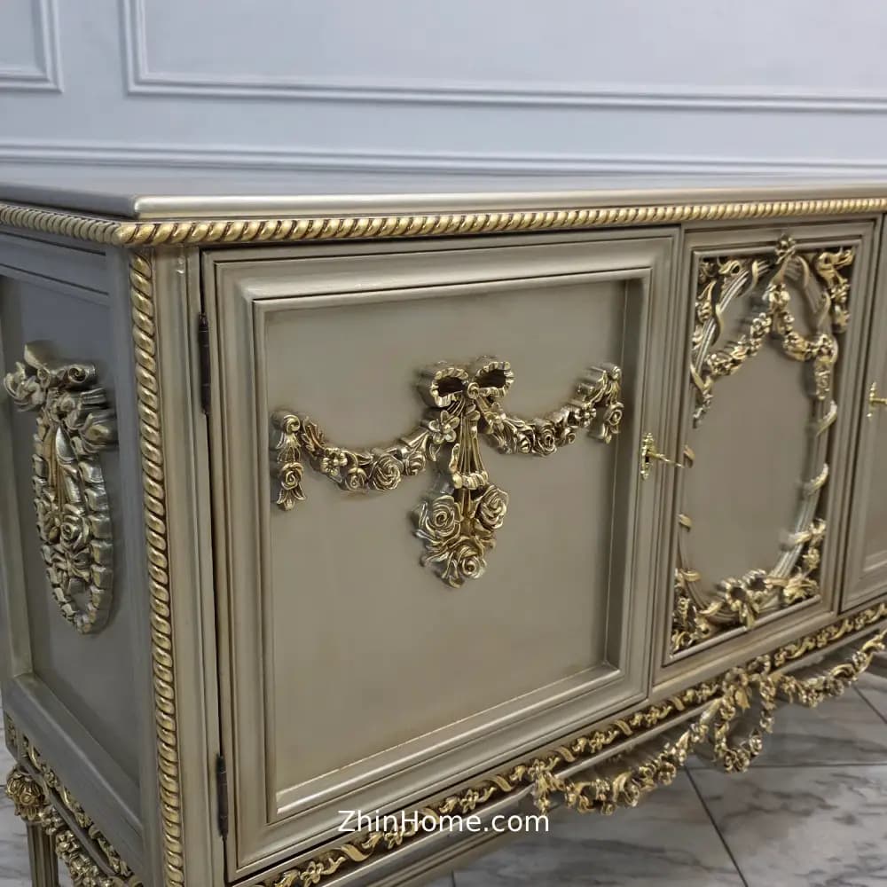 کنسول آینه کلاسیک ریسه‌ای آسو — تصویر ۸