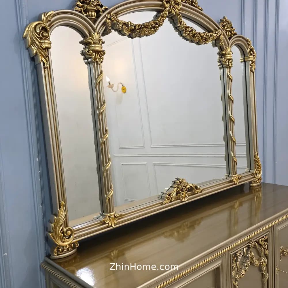 کنسول آینه کلاسیک ریسه‌ای آسو — تصویر ۶