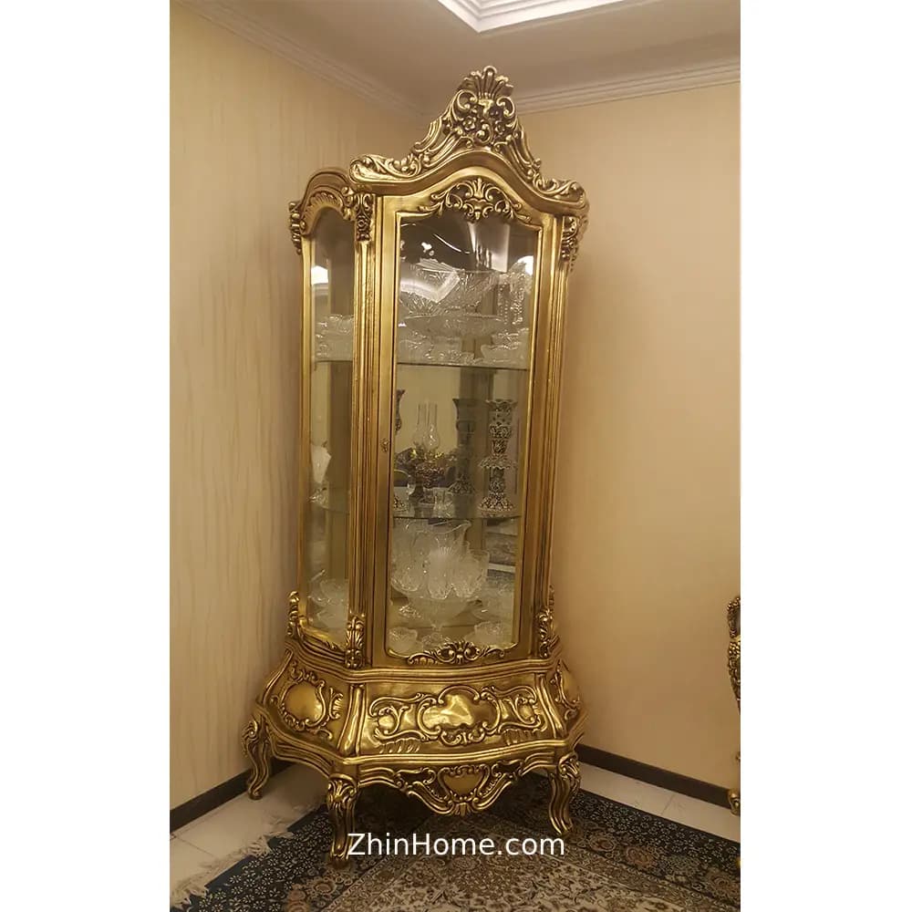 ویترین کلاسیک رویال تک درب تک کشو — تصویر ۳