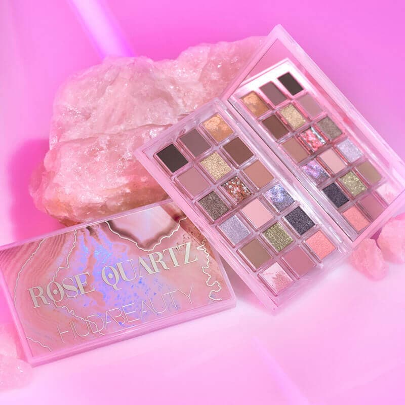 پالت سایه هدی بیوتی رز کوارتز اصل ROSE QUARTZ — تصویر ۴