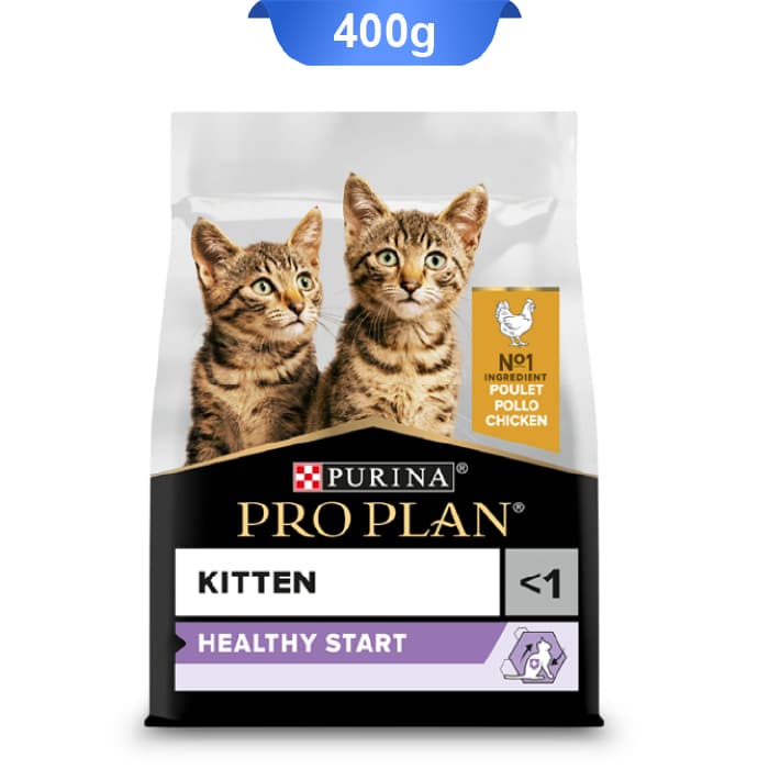 غذا خشک بچه گربه پروپلن (کیتن) طعم مرغ وزن 400 گرم ProPlan Kitten Healthy Start