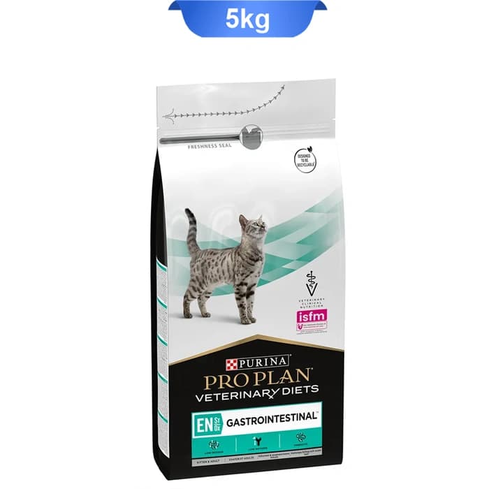 غذا خشک گربه بالغ پروپلن گسترو طعم مرغ وزن 5 کیلوگرم ProPlan EN Gastrointestinal