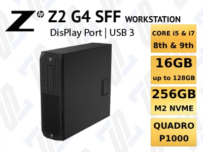 کیس استوک HP Z2 G4 SFF Workstation با کانفیگ مهندسی HIGH-END