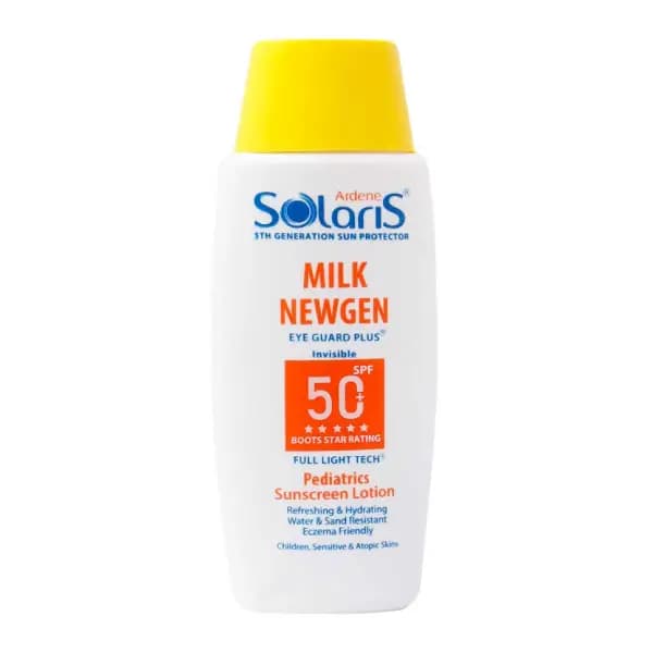 لوسیون ضد آفتاب میلک نیوژن SPF50 مناسب کودکان آردن