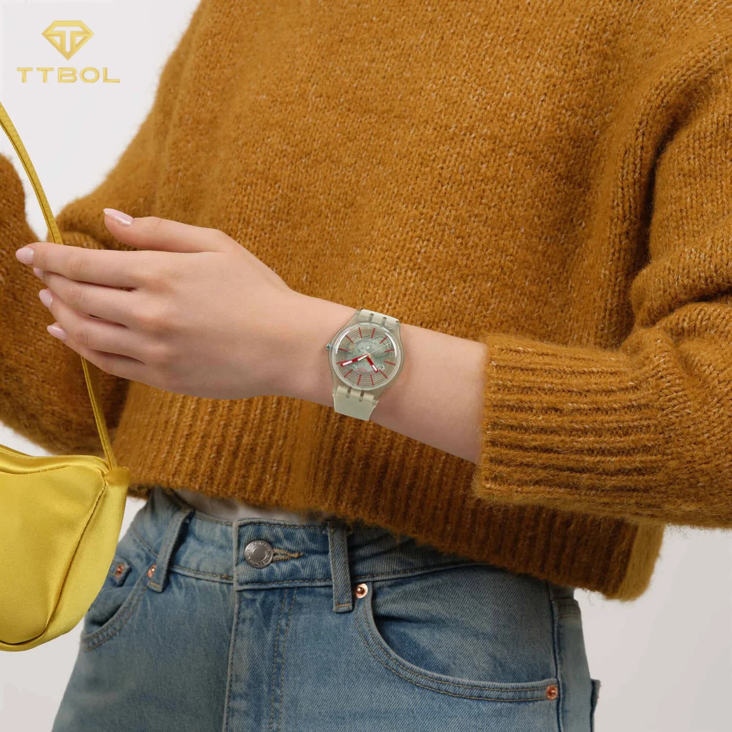 ساعت مچی سواچ SWATCH REVEALED IN THE SAND SO29K119 — تصویر ۲
