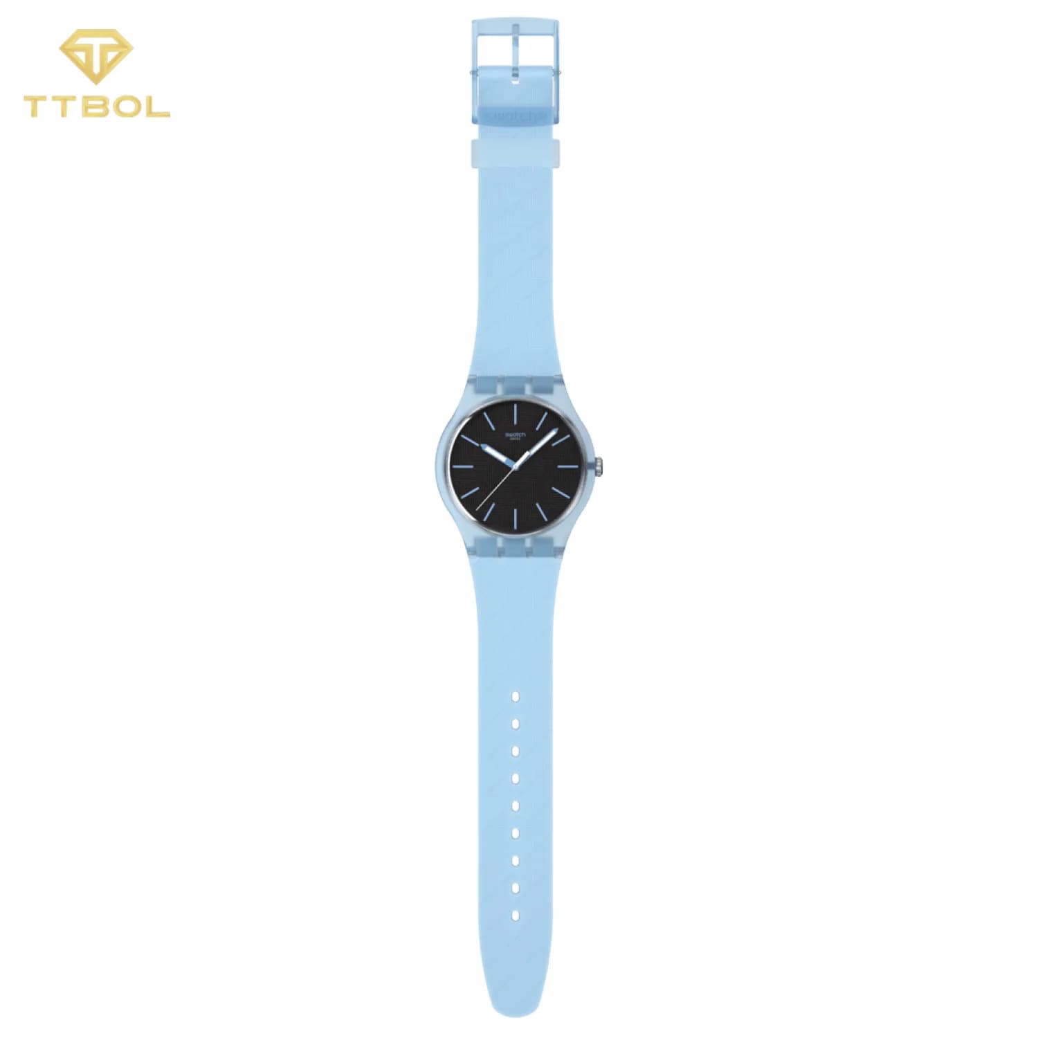 ساعت مچی سواچ SWATCH BLUE MOVES SO29L101 — تصویر ۵