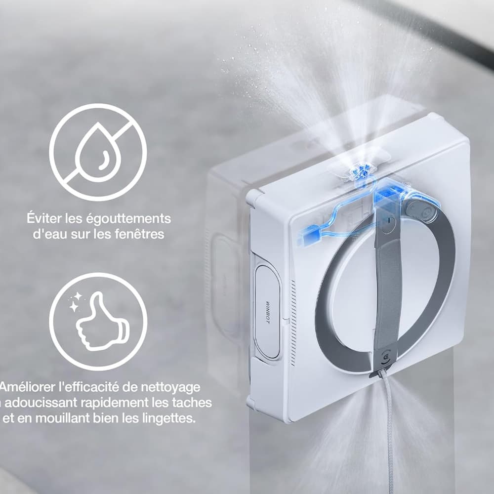 ربات شیشه پاک کن اکووکس مدل Ecovacs WINBOT W2 OMNI — تصویر ۷