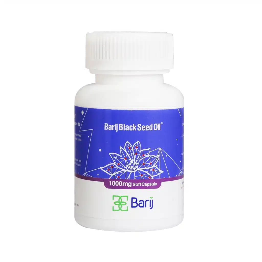 پرل روغن سیاهدانه 1000میلیگرم باریج 30 عددی