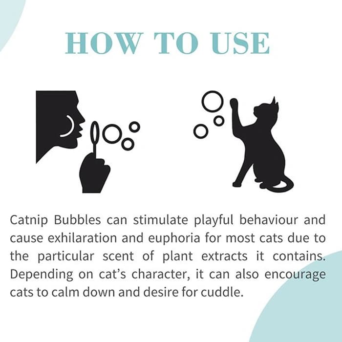 حباب ساز گربه بایولاین با رایحه کت نیپ وزن 120 میلی لیتر Bioline Catnip Bubbles — تصویر ۲