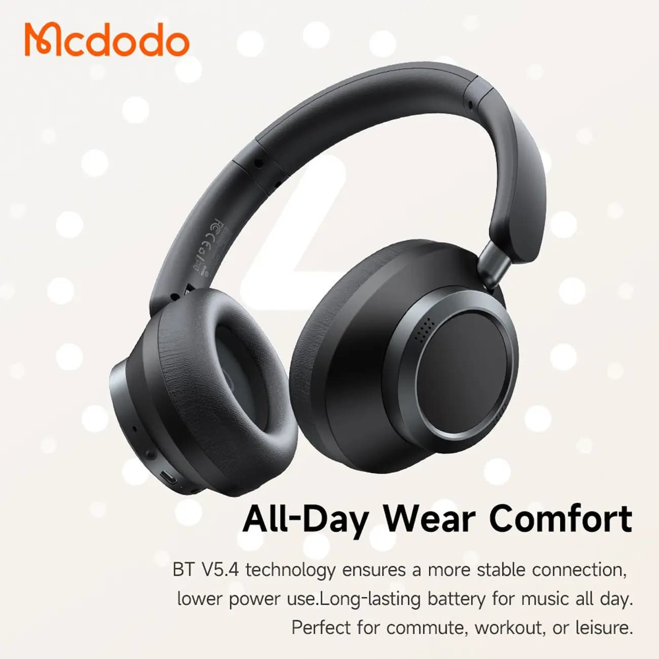 هدست بلوتوث مک دودو مدل Mcdodo HP-5821 — تصویر ۵