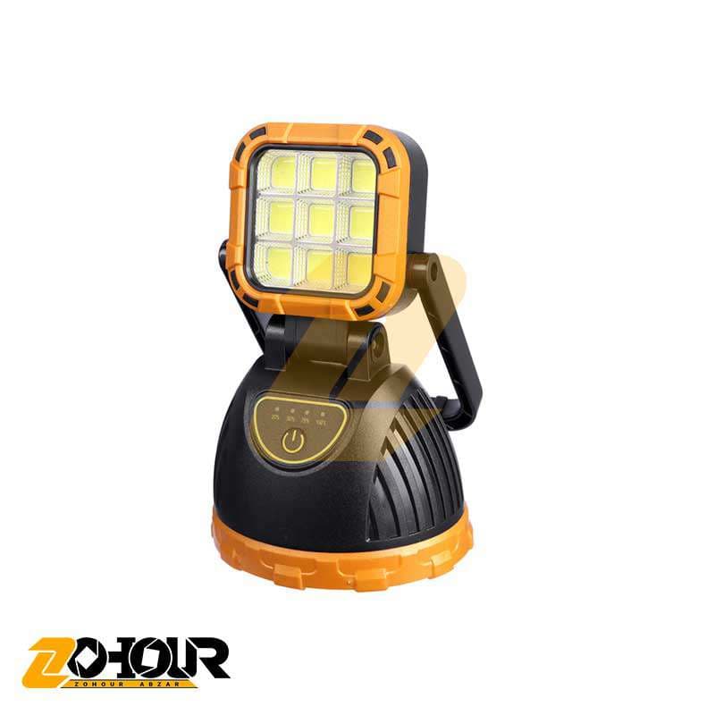چراغ قوه شارژی خورشیدی مدل Hi Sheen HS-8033C — تصویر ۶
