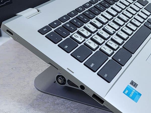 کروم بوک 14 اینچی ایسوس مدل Chromebook CX1400CK Celeron N4500 4GB 64SSD — تصویر ۶