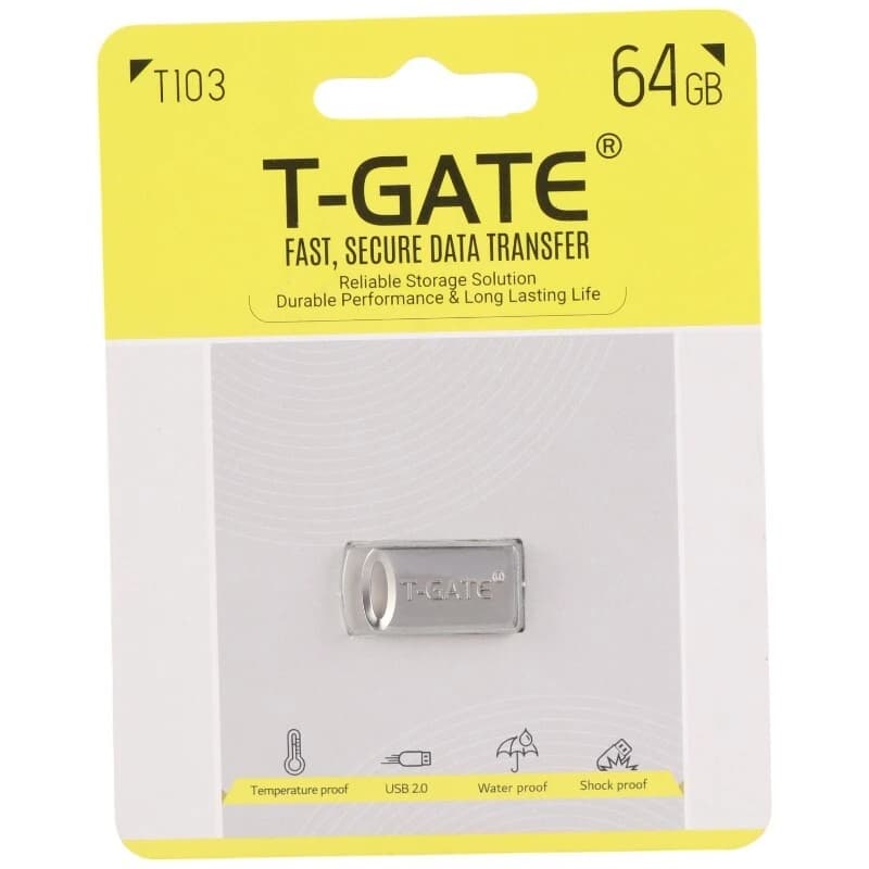 فلش مموری 64 گیگ تی گیت T-GATE T103 — تصویر ۲