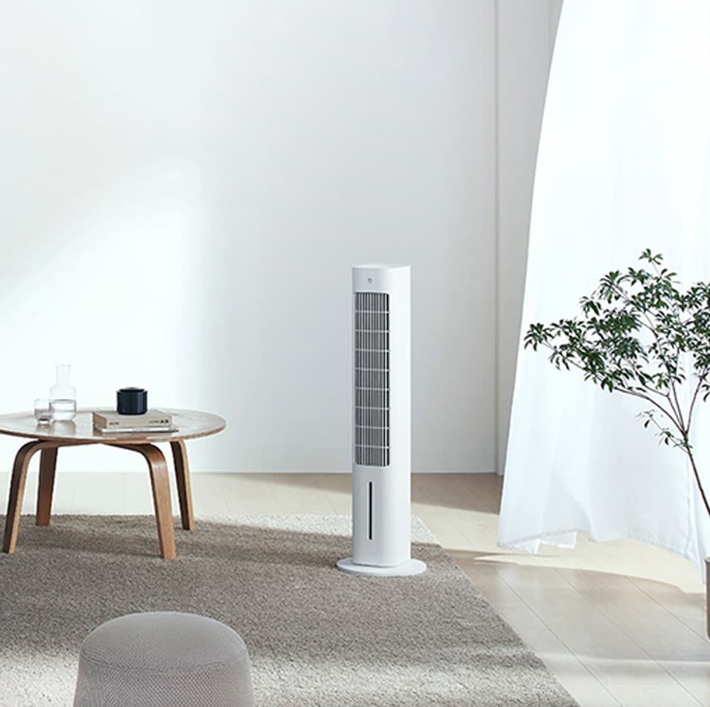 پنکه برجی تبخیری هوشمند شیائومی مدل Mijia Evaporative Tower Cooling Fan ZFSLFS01DM — تصویر ۸