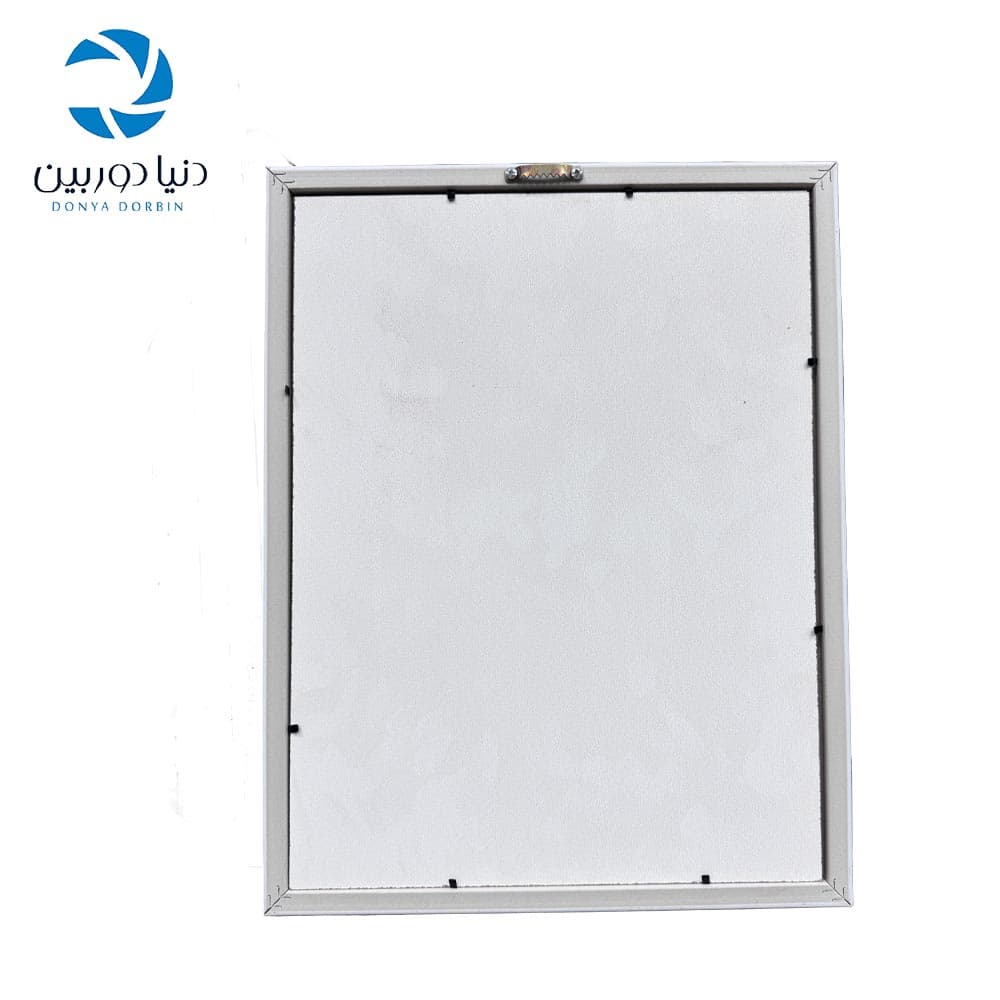 قاب عکس سایز 30*20مدل 2 سانتی سفید شیبدار — تصویر ۲