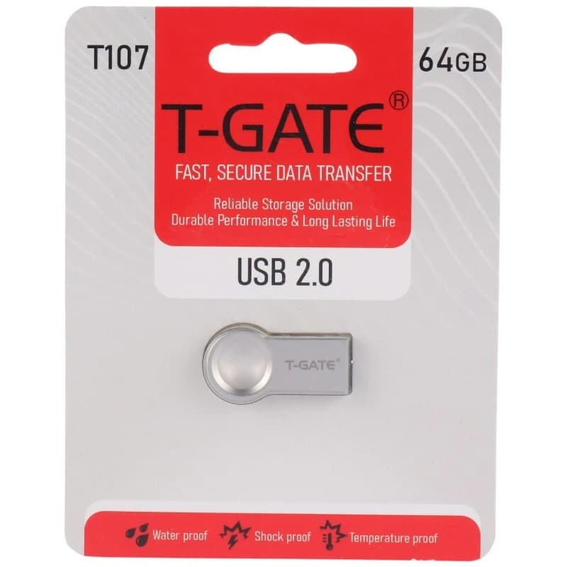 فلش مموری 64 گیگ تی گیت T-GATE T107 — تصویر ۲