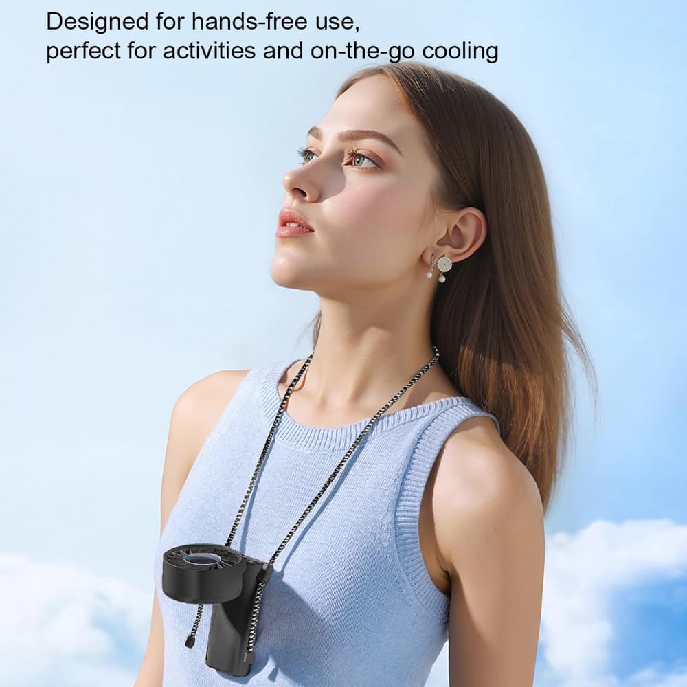 پنکه شارژی دستی شیائومی یوپین سوتینگ مدل Sothing Foldable Handheld Fan – Engine Z — تصویر ۸