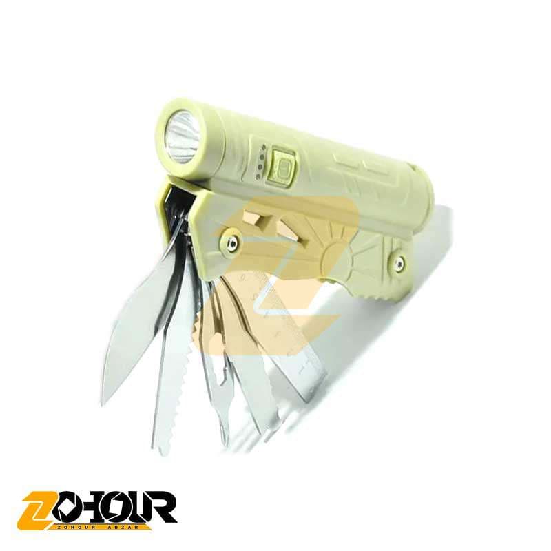 چراغ قوه چند کاره و پاور بانکدار مدل LF-S26