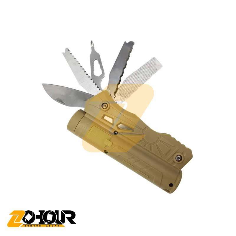 چراغ قوه چند کاره و پاور بانکدار مدل LF-S26 — تصویر ۴