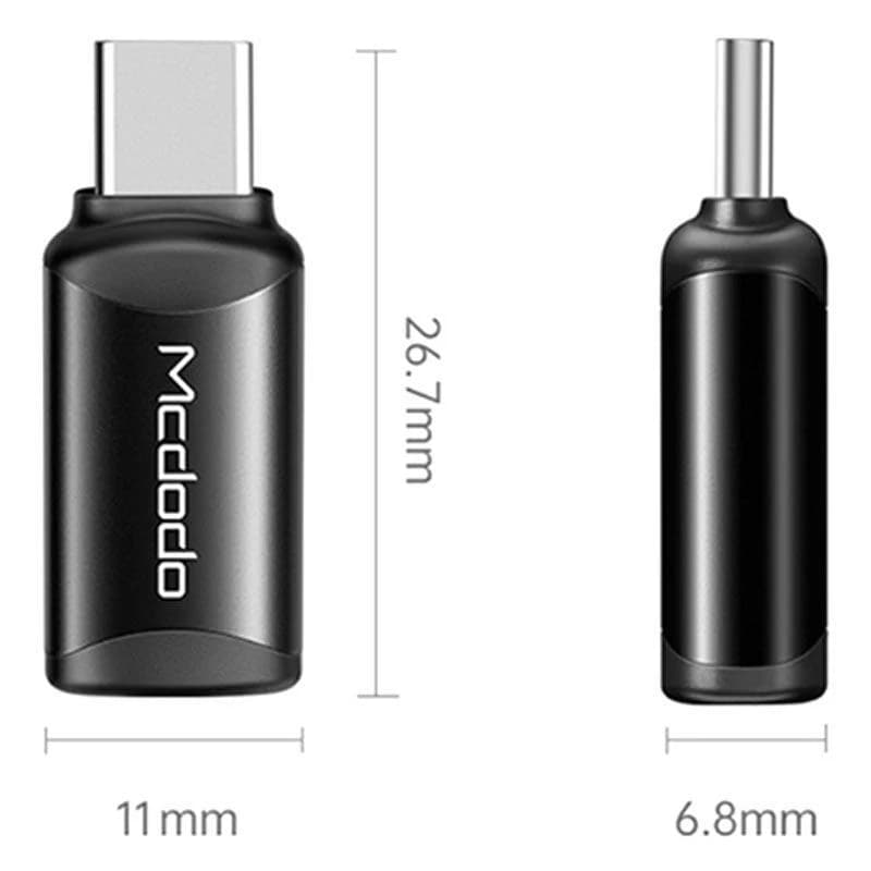 مبدل OTG لایتینینگ به تایپ سی مک دودو | lightning به Type-C مدل OT-7700 — تصویر ۶