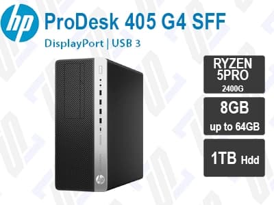 کیس HP ProDesk 405 G4 Sff پردازنده RYZEN 5PRO 2400G