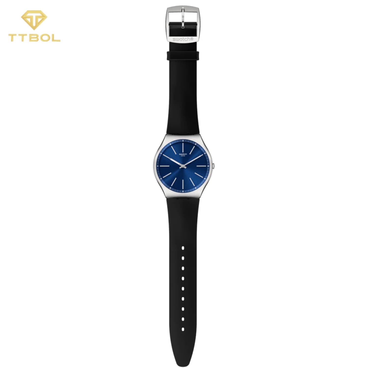 ساعت مچی سواچ SWATCH FORMAL BLUE 42 SS07S125 — تصویر ۵