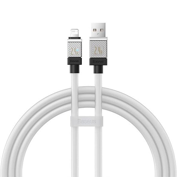 کابل شارژ باسئوس USB-A به لایتنینگ مدل CAKW000502 طول 2 متر