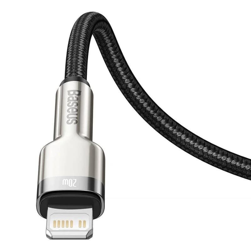 کابل شارژ باسئوس USB-C به لایتنینگ مدل CATLJK-01 طول 25 سانتیمتر — تصویر ۴