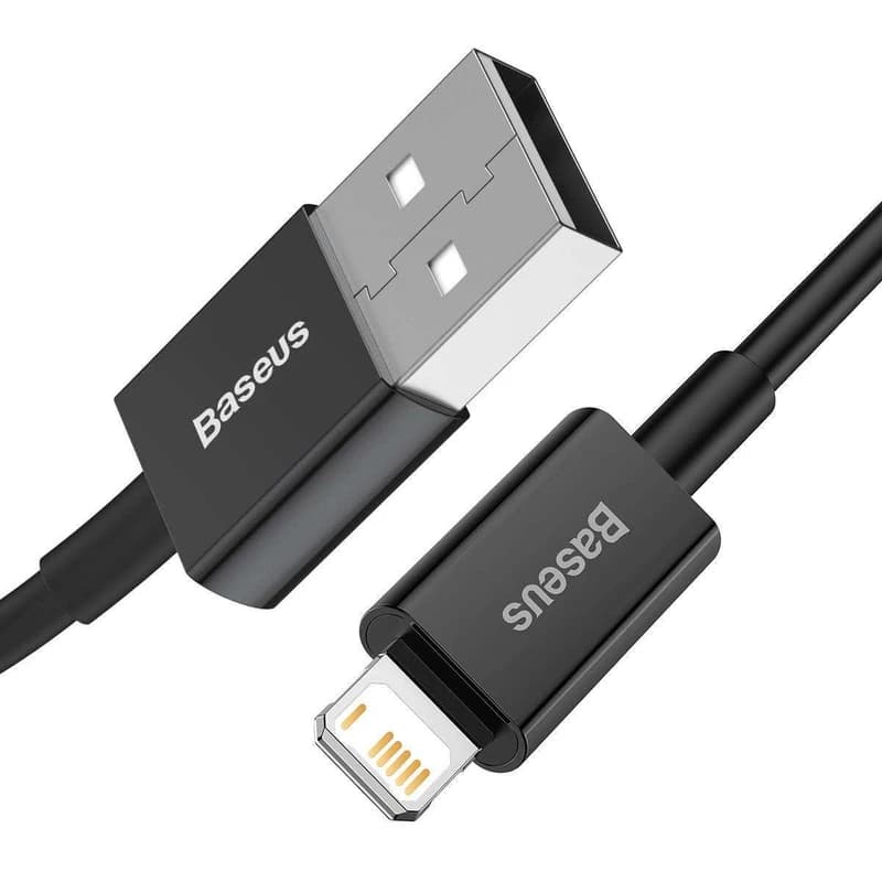 کابل شارژ باسئوس USB-A به لایتنینگ مدل CALYS-A01 طول 1 متر — تصویر ۴