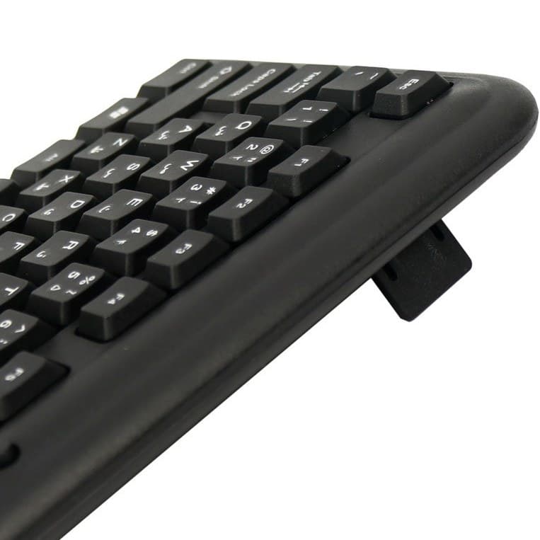 کیبورد باسیم سادیتا مدل SADATA SK-1700 با طراحی ارگونومیک — تصویر ۵