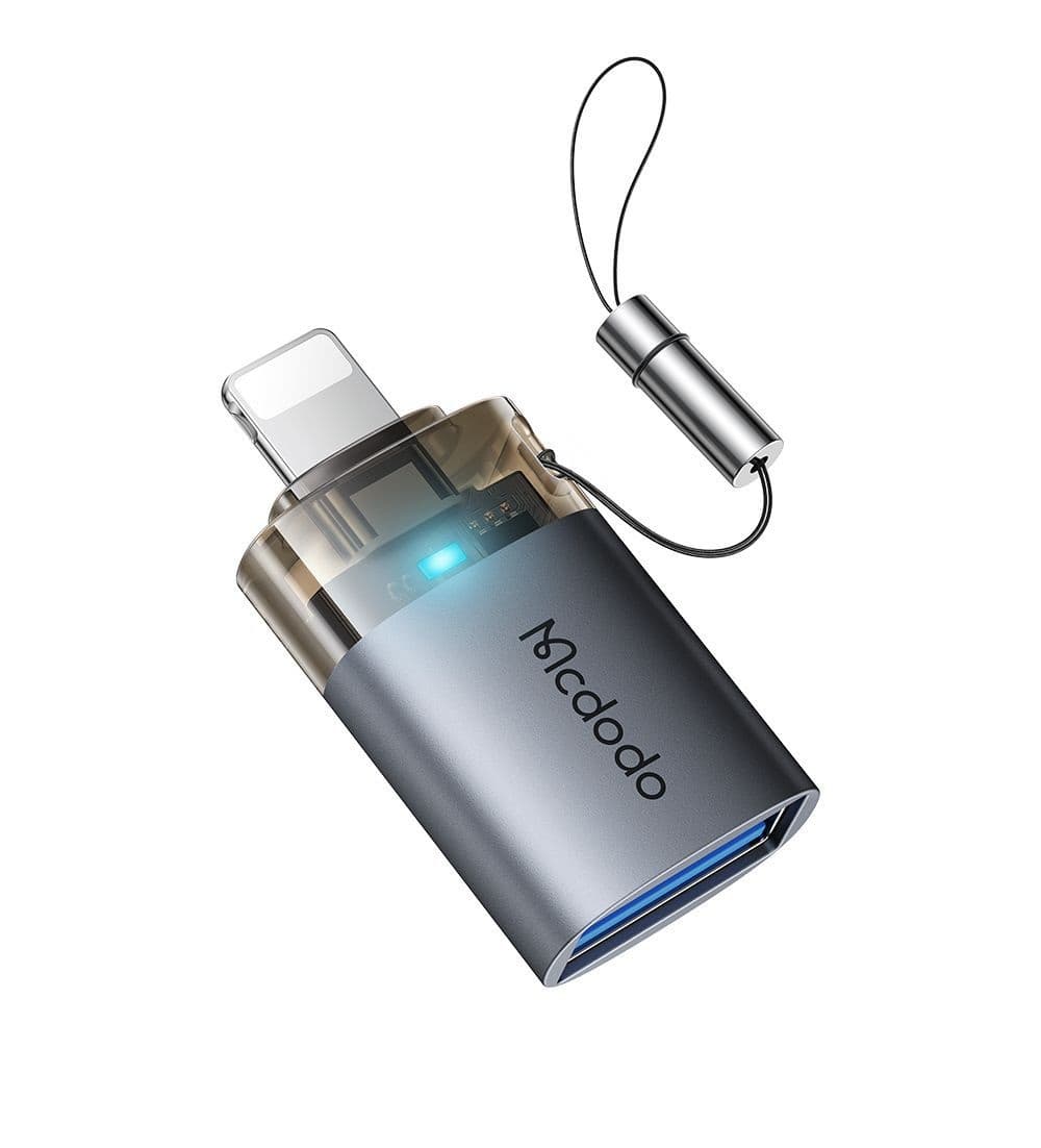 مبدل OTG لایتنینگ مک دودو | USB-A 3.0 به لایتنینگ مدل OT-7390