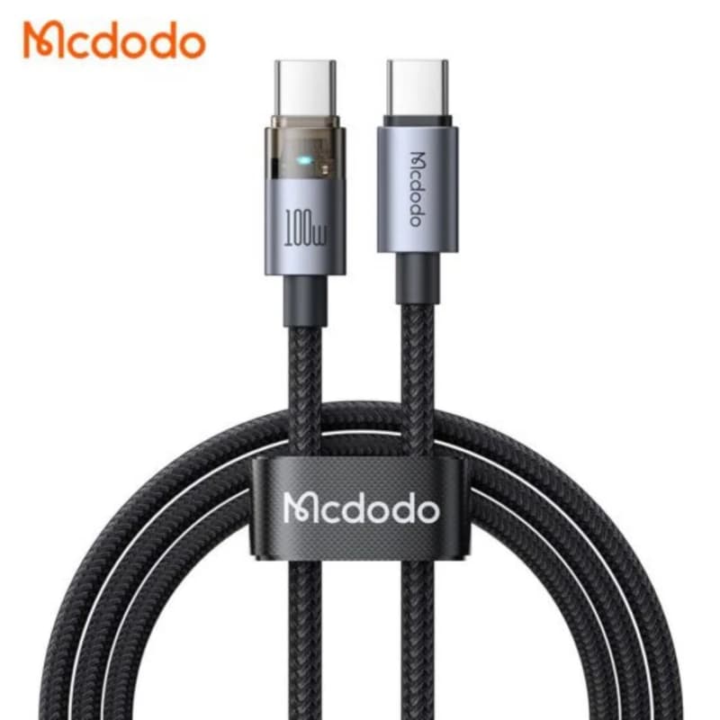 کابل شارژ USB-C به USB-C مک دودو 100 وات طول 1.2 متر | دو سر تایپ سی CA-5580 — تصویر ۲