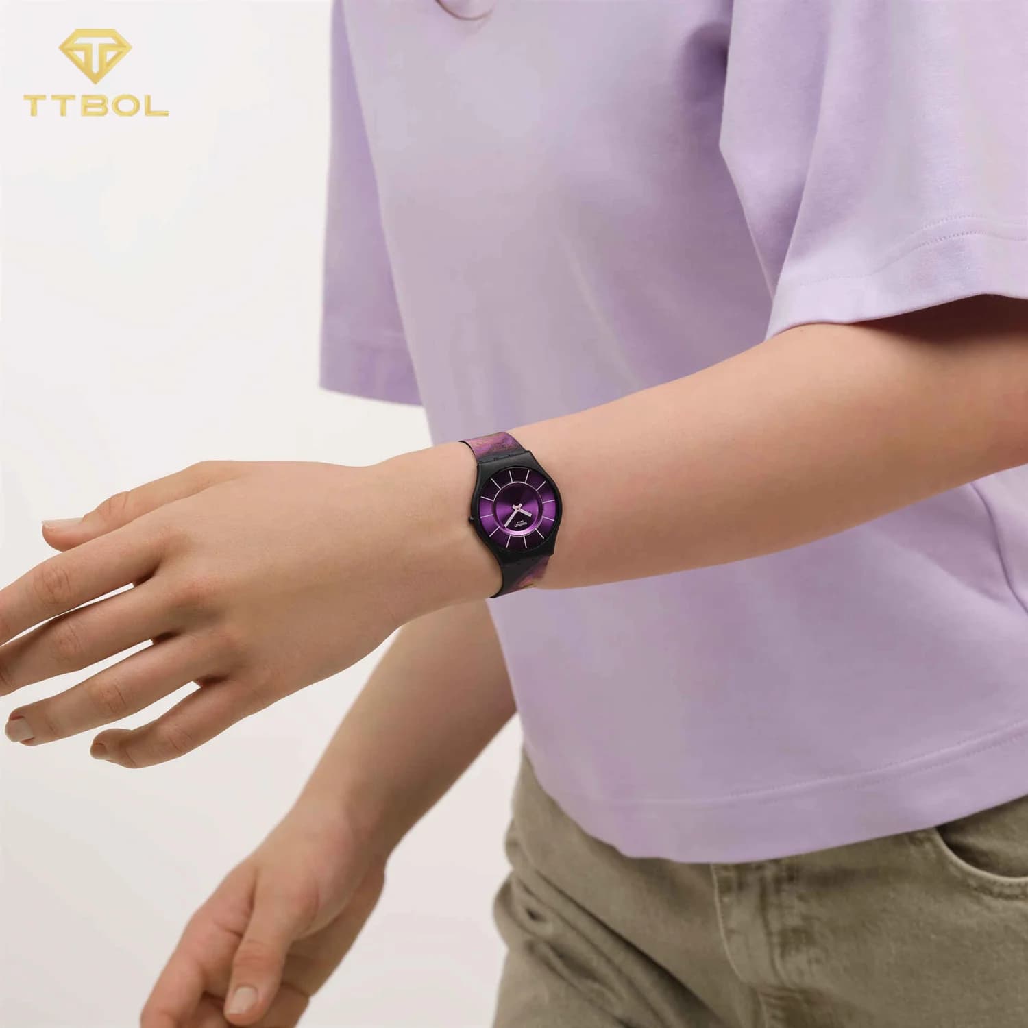 ساعت مچی سواچ SWATCH PARADISE BLOOM SS08B106 — تصویر ۲
