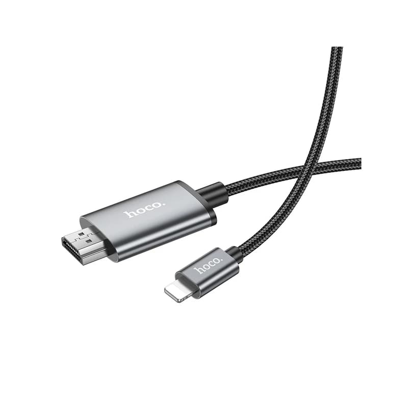 کابل تبدیل LIGHTNING به HDMI هوکو UA27 | کابل تصویر HOCO — تصویر ۸