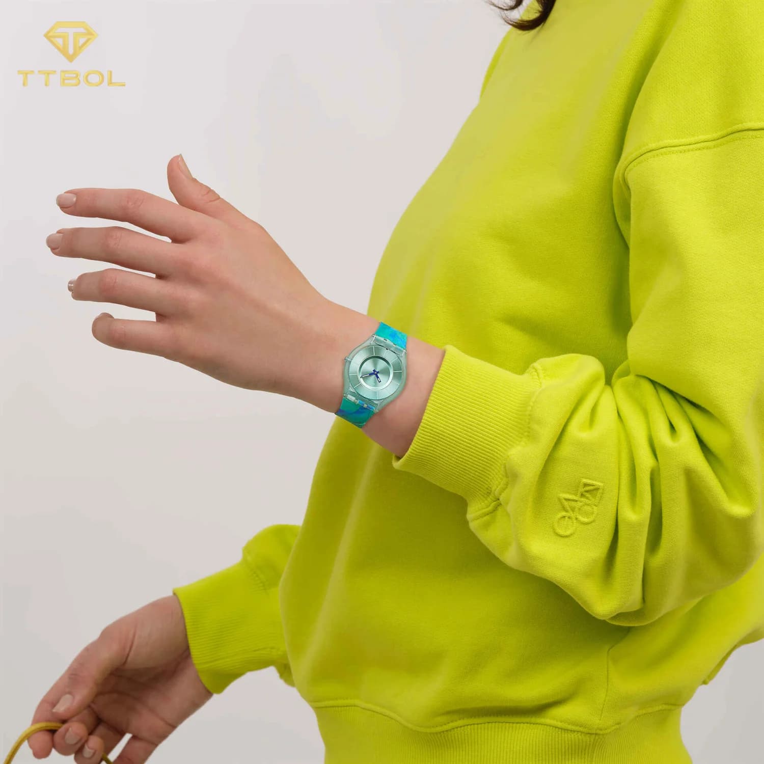 ساعت مچی سواچ SWATCH PARADISE MIST SS08G111 — تصویر ۲