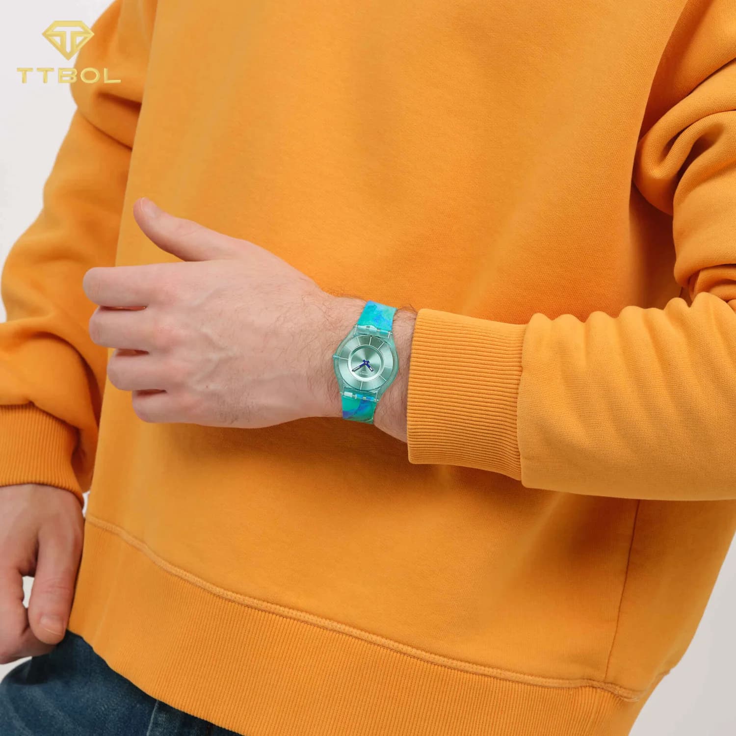 ساعت مچی سواچ SWATCH PARADISE MIST SS08G111 — تصویر ۳