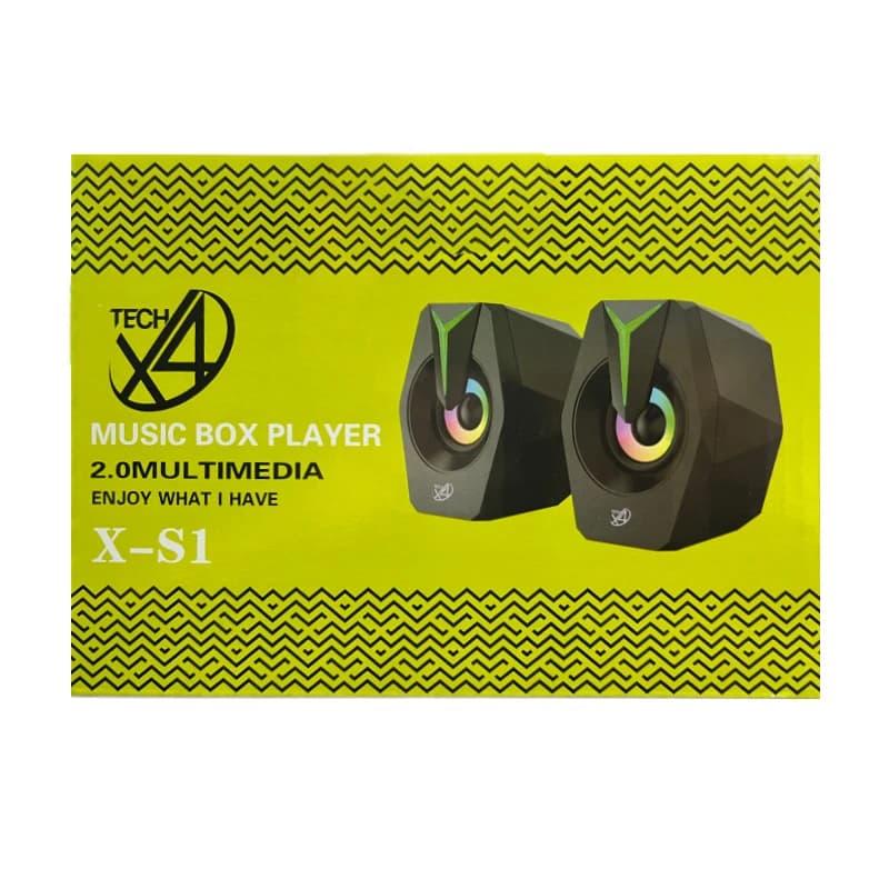 اسپیکر رومیزی ایکس فورتک | اسپیکر دو تکه X4TECH X-S1 — تصویر ۳