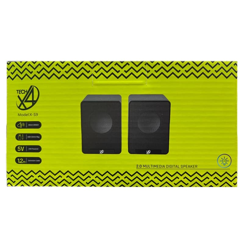 اسپیکر دو تکه ایکس فورتک X4TECH X-S9 | اسپیکر رومیزی — تصویر ۴