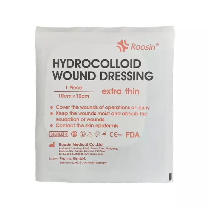 پانسمان هیدروکلوئید نازک روزین | Roosin thin Hydrocolloid — تصویر ۳