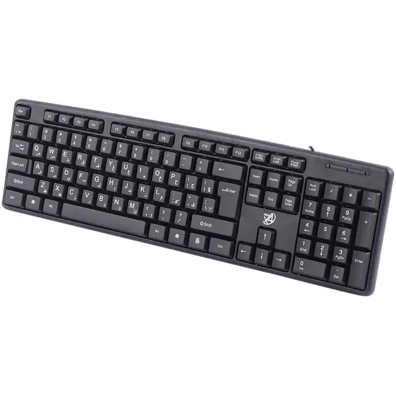 کیبورد باسیم ایکس فورتک | کیبورد سیمی X4TECH 8236