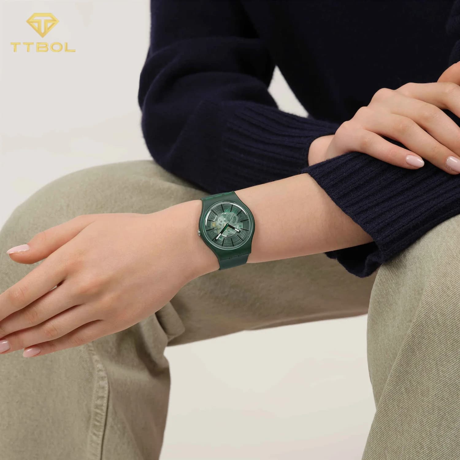 ساعت مچی سواچ SWATCH REVEALED IN THE FOREST SO29G111 — تصویر ۲