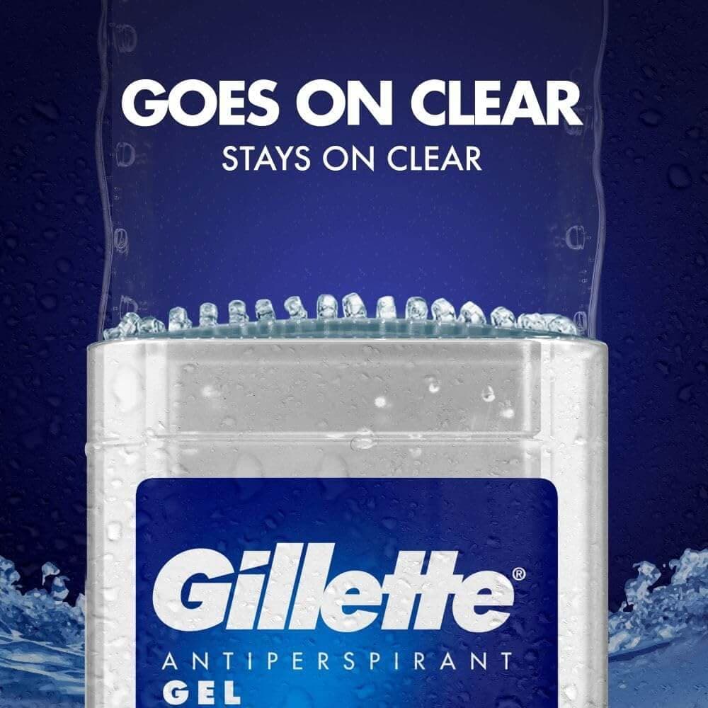 استیک ژله ای ضد تعریق مردانه ژیلت Gillette مدل Cool wave حجم 70 میل — تصویر ۲