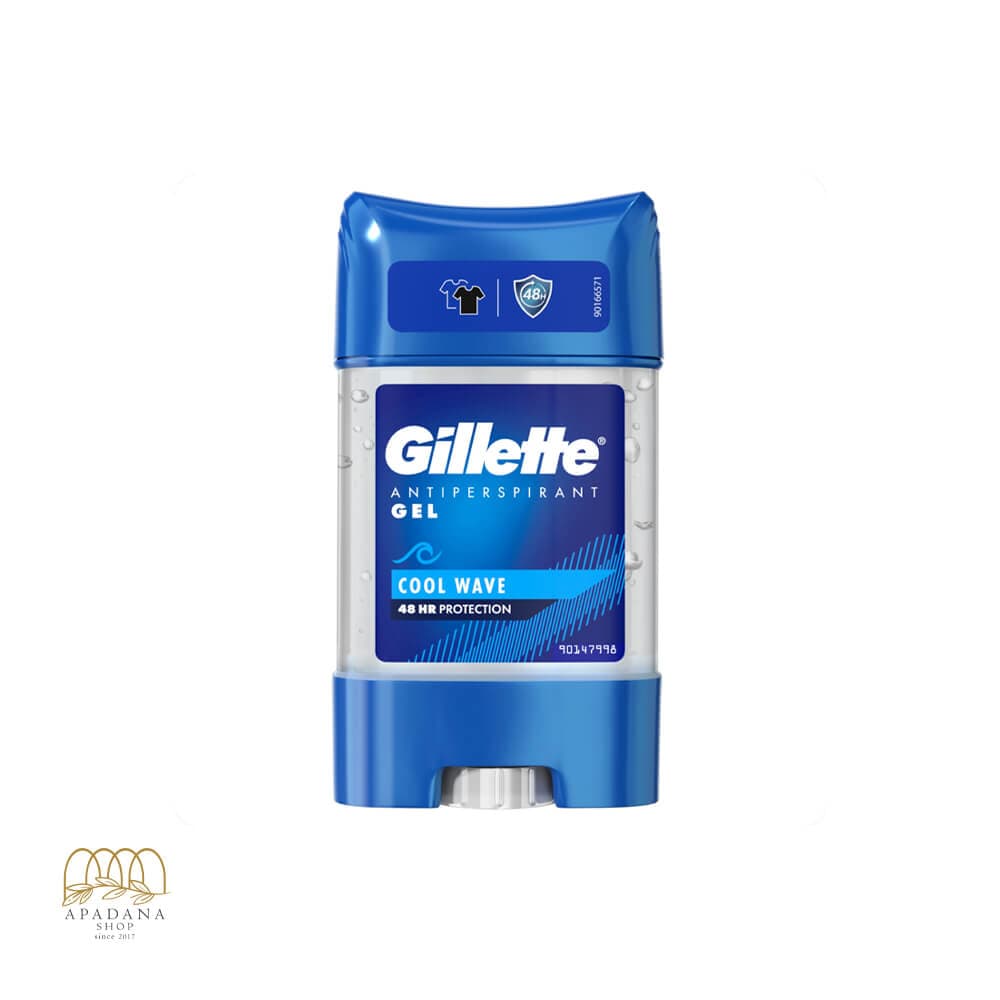 استیک ژله ای ضد تعریق مردانه ژیلت Gillette مدل Cool wave حجم 70 میل
