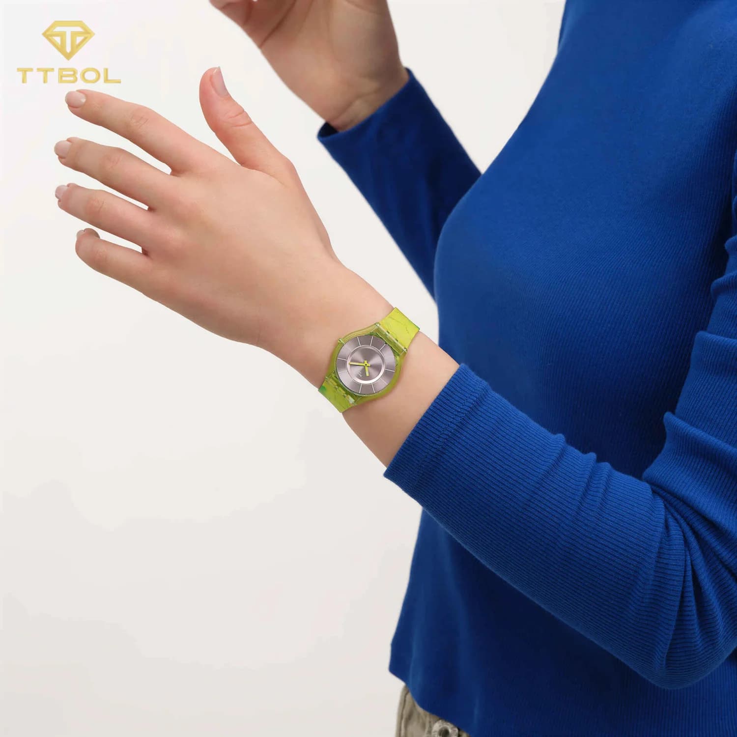 ساعت مچی سواچ SWATCH PARADISE CANOPY SS08G112 — تصویر ۲
