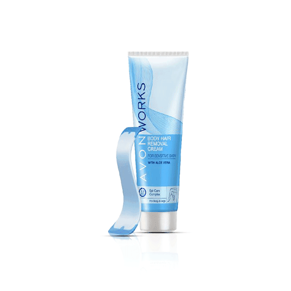 کرم موبر بدن آون مناسب پوست های حساس مدل avon works